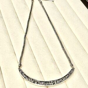 29.40 Grams Bali Legacy Sterling Silver Engraved Dragon Tulang Naga Necklace